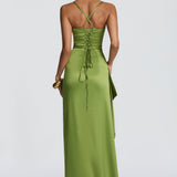 Helen Olive Maxi Dress