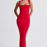 Helena Maxi Dress - Red