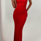 Helena Maxi Dress - Red