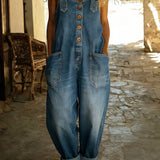 Rocio - Adjustable Buckle Lahe Farmer Overalls