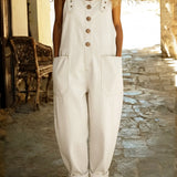 Rocio - Adjustable Buckle Lahe Farmer Overalls