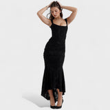 Eduarda | Romantikus Silhouette Dress