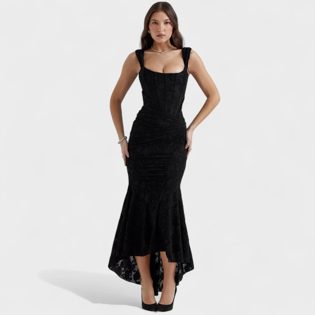Eduarda | Romantikus Silhouette Dress