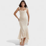 Eduarda | Romantikus Silhouette Dress