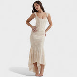 Eduarda | Romantikus Silhouette Dress