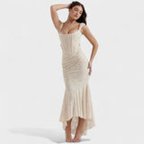 Eduarda | Romantikus Silhouette Dress