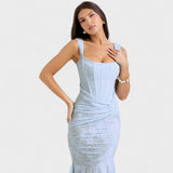 Eduarda | Romantikus Silhouette Dress