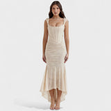 Eduarda | Romantikus Silhouette Dress