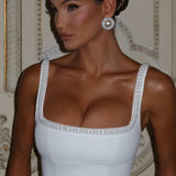 Ines Midaxi Dress - Ivory