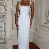 Ines Midaxi Dress - Ivory