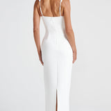 Ines Midaxi Dress - Ivory