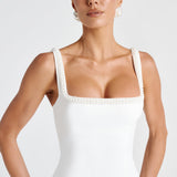 Ines Midaxi Dress - Ivory