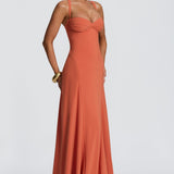 Irie Maxi Dress - Burnt Orange