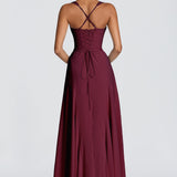 Irie Maxi Dress - Cherry Patent