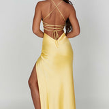 Isobel Lemon Maxi Dress