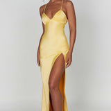 Isobel Maxi Dress - Lemon