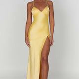 Isobel Lemon Maxi Dress
