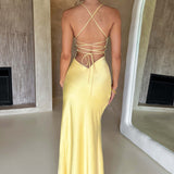 Isobel Lemon Maxi Dress