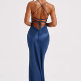 Isobel Maxi Dress - Ocean Blue