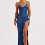 Isobel Maxi Dress - Ocean Blue
