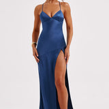 Isobel Maxi Dress - Ocean Blue