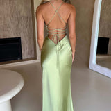 Isobel Sage Green Maxi Dress