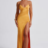 Isobel Maxi Dress - Mandarin
