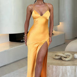 Isobel Maxi Dress - Mandarin