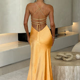 Isobel Maxi Dress - Mandarin