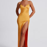 Isobel Maxi Dress - Mandarin