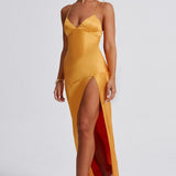Isobel Maxi Dress - Mandarin
