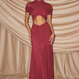 Bordó Jaya Maxi Dress