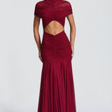Bordó Jaya Maxi Dress