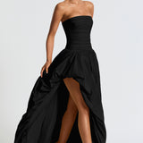 Jillian Black Maxi Dress