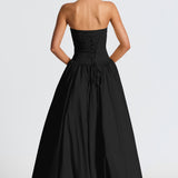 Jillian Black Maxi Dress