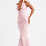 Josephine Maxi Dress - Pink