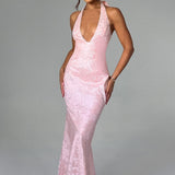 Josephine Maxi Dress - Pink