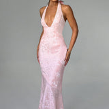 Josephine Maxi Dress - Pink