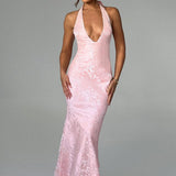 Josephine Maxi Dress - Pink