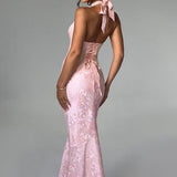 Josephine Maxi Dress - Pink