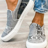 Quinny | Everyday Leopard Print Canvas Sneakers