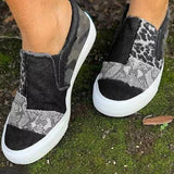 Quinny | Everyday Leopard Print Canvas Sneakers