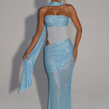 Aqua Kailani Maxi Dress
