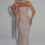 Kailani Maxi Dress - Nude