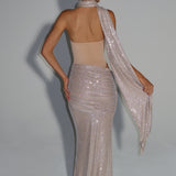 Kailani Maxi Dress - Nude