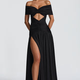 Fekete Kathryn Maxi Ruha