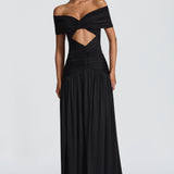 Fekete Kathryn Maxi Ruha