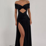Fekete Kathryn Maxi Ruha
