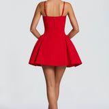 Kiah Mini Dress - Red