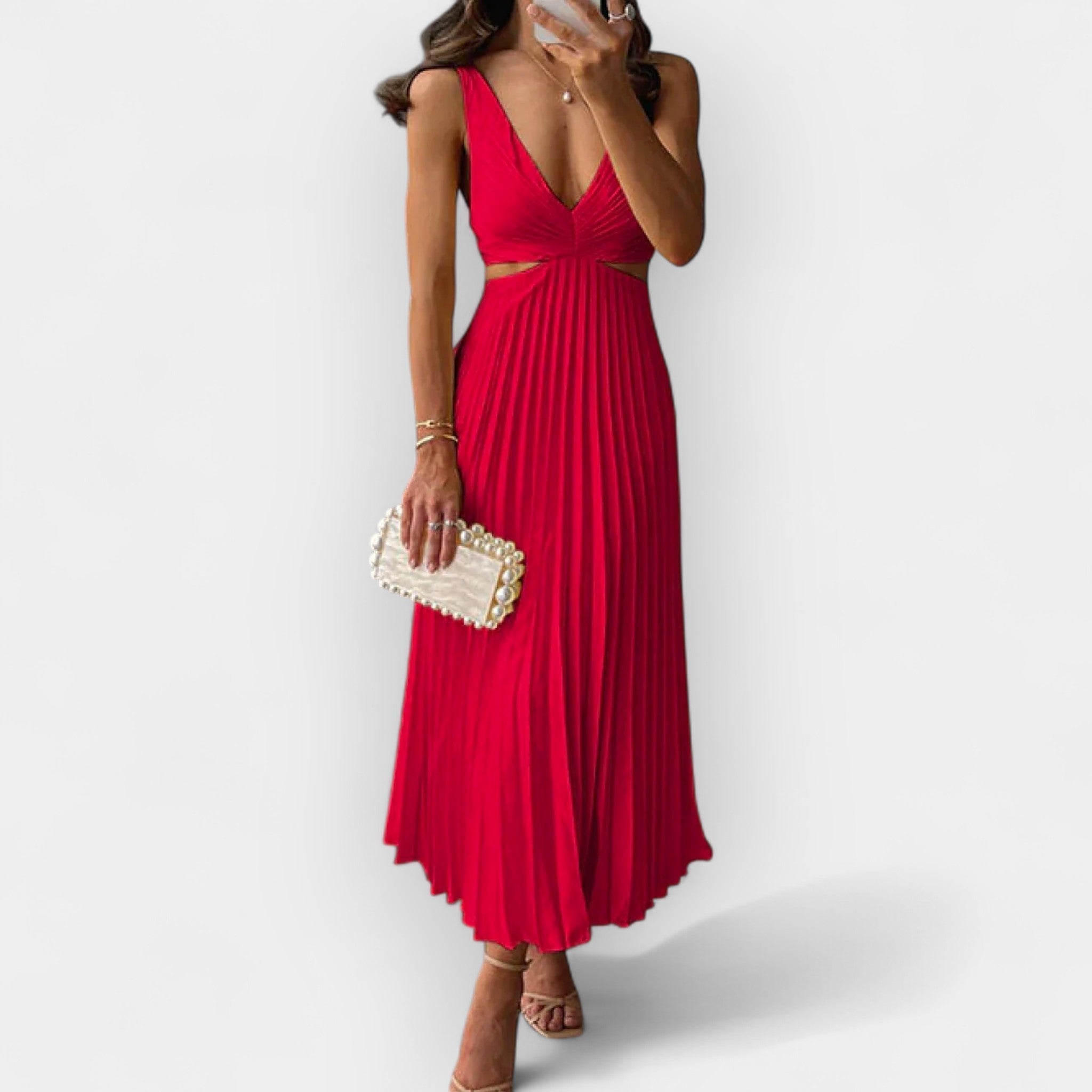 Mila | Midi Dress with Tent Design